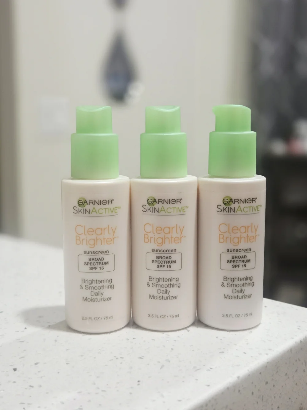 Garnier SPF15 Clearly Brighter Moisturizers X3
